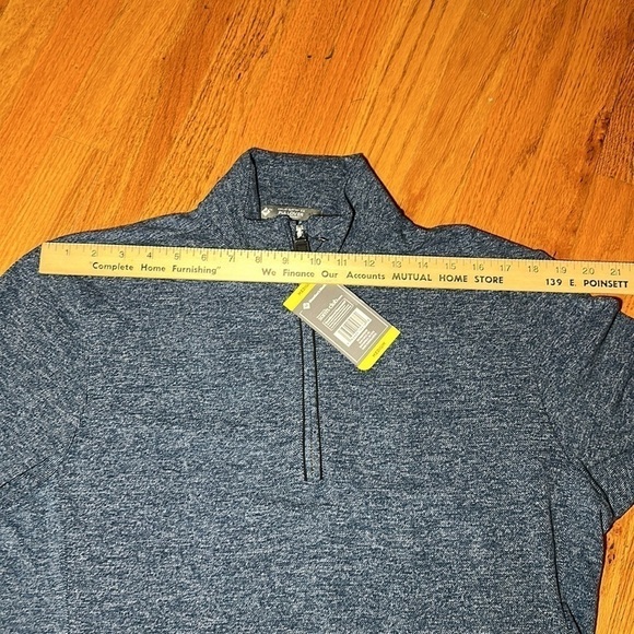 Member's Mark 1/4 Zip Pullover NWT men’s size medium casual - Picture 5 of 6